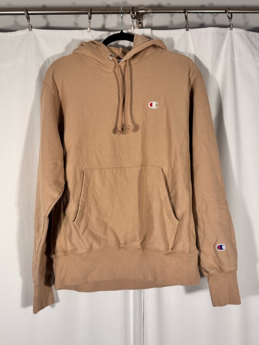 Champion Tan Reverse Weave Hoodie